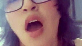 The innocent petite Mexican girl feels intense pleasure during anal.