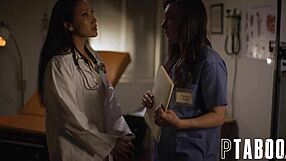 Sinn sage and vicki chase feel intense emotions in malpractice hardcore lesbian scene