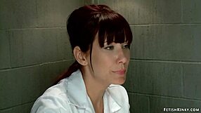 Huge tits milf lesbian gets spanked hard!