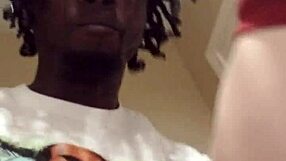 Amateur snow bunny fucking bbc in restroom!