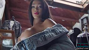 holy shit, harley dean's big ass striptease in jeans!