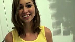 Check out cute teen riley reid's first porn scene