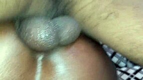 Homemade threesome with bent over wife getting doggystyle penetration