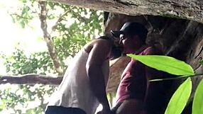 Hairy Gay Men Fuck with Big Cocks on Beach.