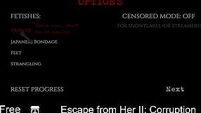 escape from her ii corruption with feet game bound masturbation bondage anime tickling hentai