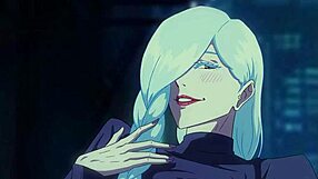 Mei Mei delivers an incredible blowjob to a lucky guy in public