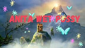 I fingered my pussy intensely in front of the mirror