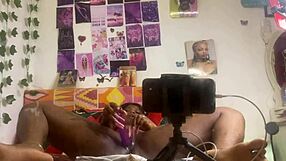 I fingered my pussy intensely in front of the mirror