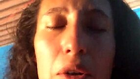 Hot Mexican amateur, horny grandma gets wild on camera