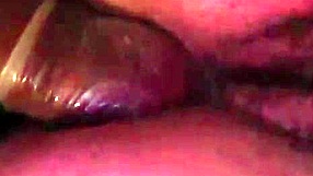 A continuation of hardcore anal and a cum slave fetish with an old woman