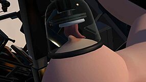 rin explores the massage chair