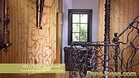 Dane Jones Bangs Hot Romanian Nelly Kent Doggy Style on Glass Floor