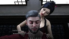 the seven realms - ling and leyala massage atlas into threesome