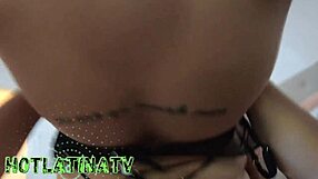 argentine latina gets creampied by stranger in homemade cuckold scene