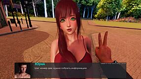 3D animated anime with bondage and big nipples