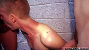 Military Guys Jerk Off In Shower During Gay Training Orgy