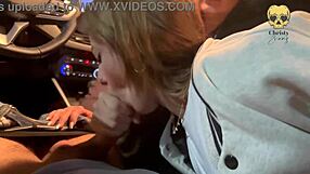 me and my friend teased my boss’s huge cock in his car