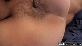 Teen boy sucks boobs in first gay bareback 😏