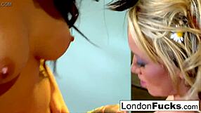 london keyes and madison play with candy