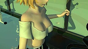 rin explores the massage chair