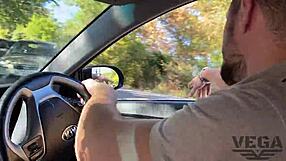 Widow lures three guys into haunted house for intense fucking and blowjobs