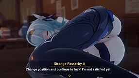 Eula Genshin Impact 3D Animation Delivers Hardcore Group Fucking