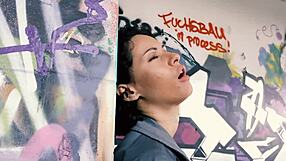 Curious girl explores outdoor adventures with friends