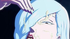 Mei Mei delivers an incredible blowjob to a lucky guy in public