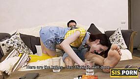 tricky guy enjoys twosome with pretty naive stepsister in fantasy