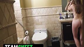 Petite Brunette Alice March Fucks Tony Profane's Monster Cock Taboo-Style