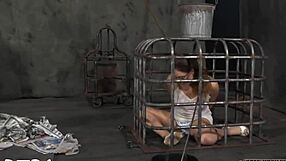 Bound Angel Awaits Bondage Torment