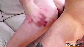 Redhead amateur’s rough anal training in BDSM