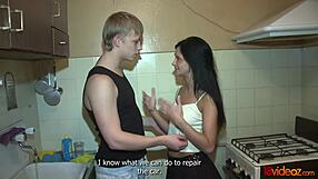 18videoz - careless liana driver works hard teen 18+ porn with blowjob and riding