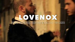 Andr� Medeiros leads group oral with tattoos and long hair