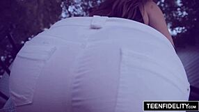 Jillian Janson's first anal experience 😍