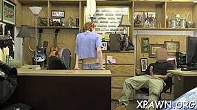 This amateur slut gives sloppy blowjob and gets her pussy fucked hard