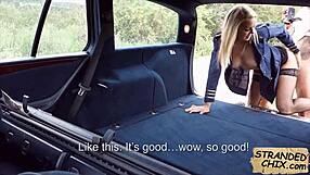 Desperate teen fucks for a ride in hidden POV.