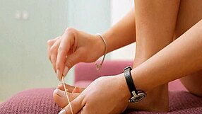 Hotty enjoys solo play