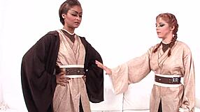 Skin Diamond's Intense Lesbian Passion with Ebony Babe