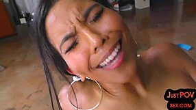 Watch Asian babe suck and titty fuck in POV?