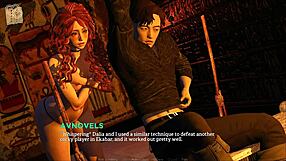 Exploring Eternum 77 in anime game style