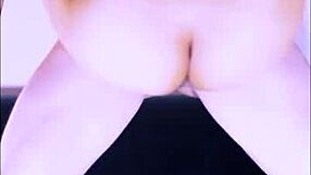 Latina Teen Screams Intense Orgasm in Tight Apartment