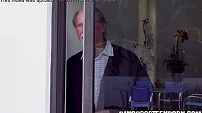 Cute Teen Spanked by Horny Grandpa!