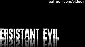 wow, check excella testing her huge futa cock on jill valentine!