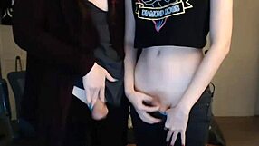 Tranny duo says, Let's get wild together.