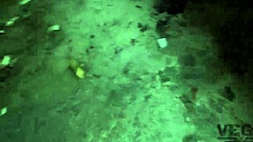 Widow lures three guys into haunted house for intense fucking and blowjobs