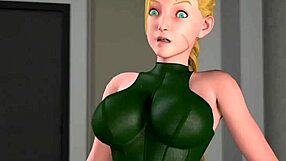 girls' passion after hot futa anal