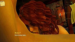 Exploring Eternum 77 in anime game style