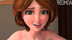 Hey, Aunt Cass, you getting drilled in this 3D clip?