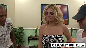 Blonde Craves Big Black Cock